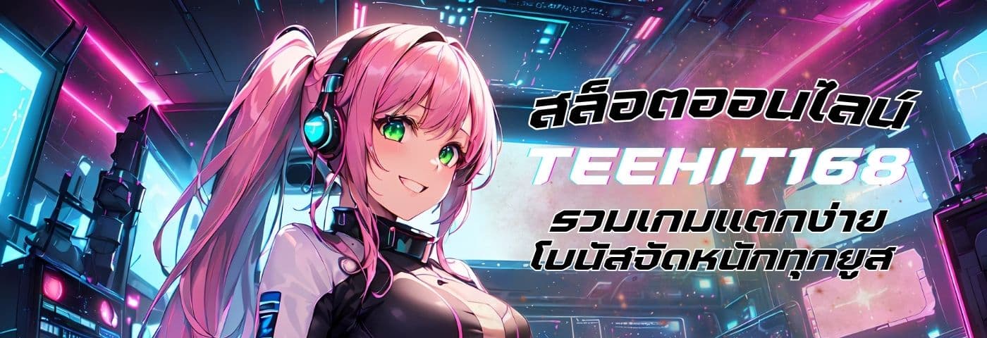 TEEHIT168 สล็อตออนไลน์มาแรง รวมเกมแตกง่าย โบนัสจัดหนักทุกยูส  